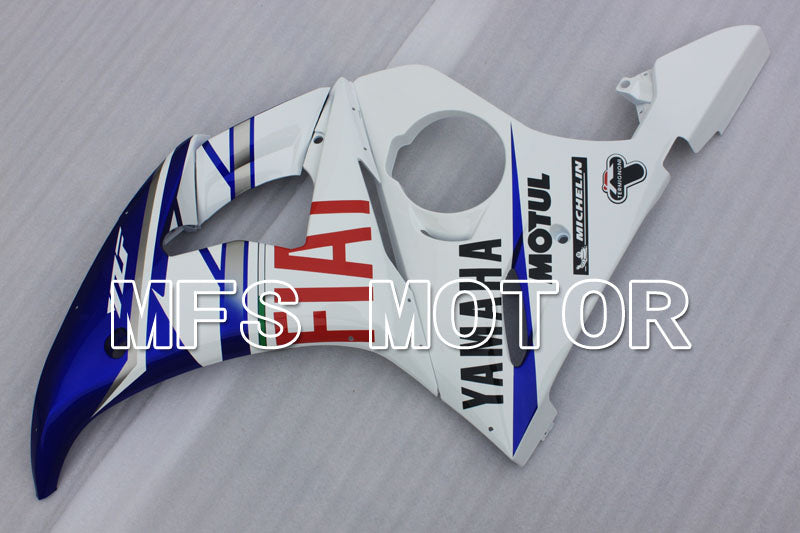 Yamaha YZF-R6 2005 Injection ABS Fairing - FIAT - Blue White - MFS3776 - Fairings Kit