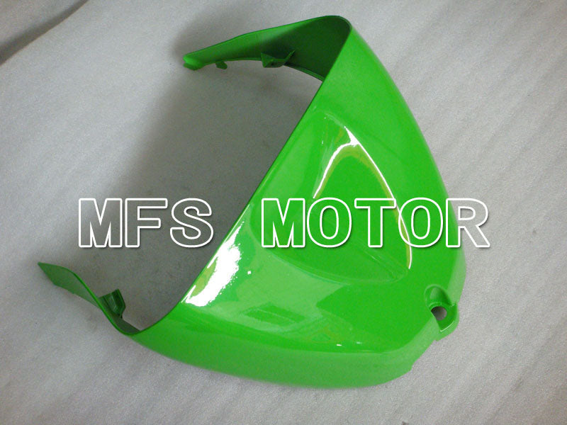 Kawasaki NINJA ZX6R 2005-2006 Injection ABS Fairing - Monster - Black Green - MFS3777 - Fairings Kit