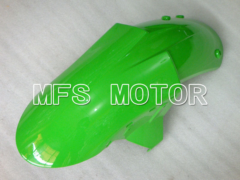 Kawasaki NINJA ZX6R 2005-2006 Injection ABS Fairing - Monster - Black Green - MFS3777 - Fairings Kit