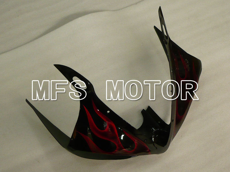 Yamaha YZF-R6 2005 Injection ABS Fairing - Flame - Red Black - MFS3778 - Fairings Kit