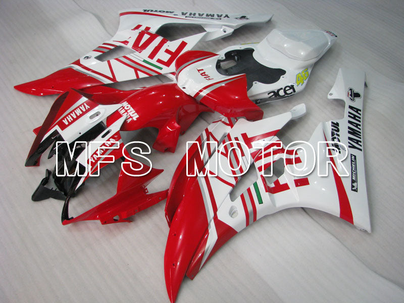 Yamaha YZF-R6 2006-2007 Injection ABS Fairing - FIAT - Red White - MFS3781 - Fairings Kit