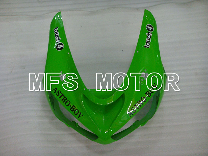 Kawasaki NINJA ZX6R 2005-2006 Injection ABS Fairing - Others - Black Green - MFS3783 - Fairings Kit