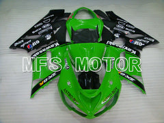 Kawasaki NINJA ZX6R 2005-2006 Injection ABS Fairing - Others - Black Green - MFS3783 - Fairings Kit