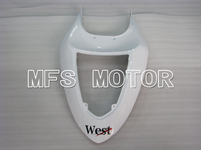 Kawasaki NINJA ZX6R 2005-2006 Injection ABS Fairing - West - Black White - MFS3787 - Fairings Kit