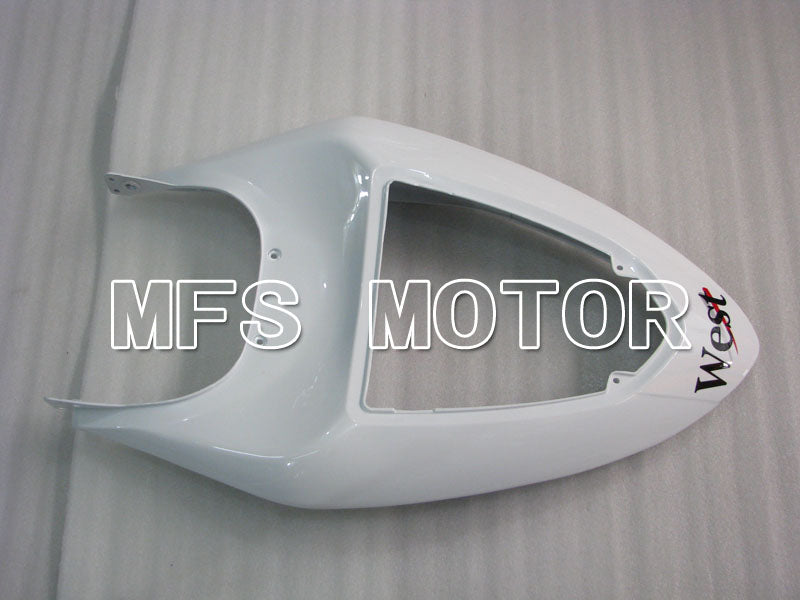 Kawasaki NINJA ZX6R 2005-2006 Injection ABS Fairing - West - Black White - MFS3787 - Fairings Kit