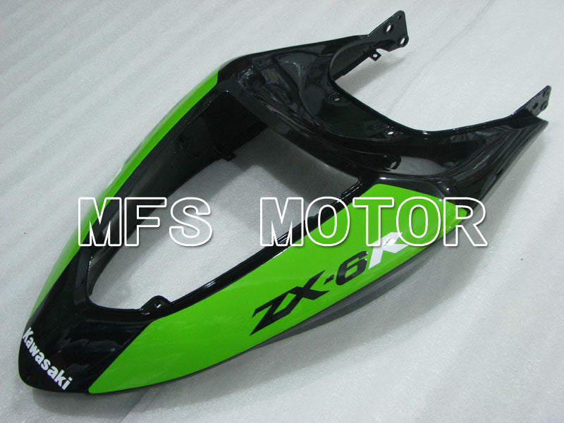 Kawasaki NINJA ZX6R 2005-2006 Injection ABS Fairing - Factory Style - Green White - MFS3791 - Fairings Kit