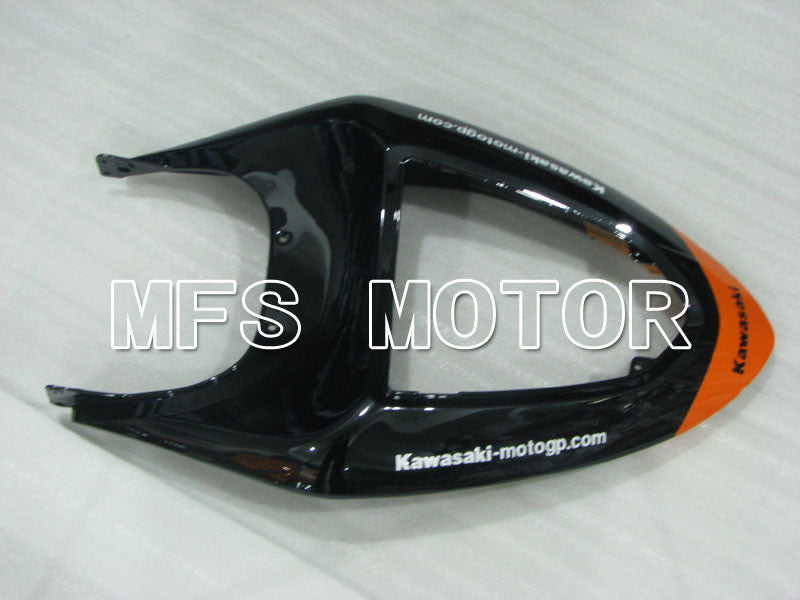 Kawasaki NINJA ZX6R 2005-2006 Injection ABS Fairing - Monster - Black Orange - MFS3792 - Fairings Kit