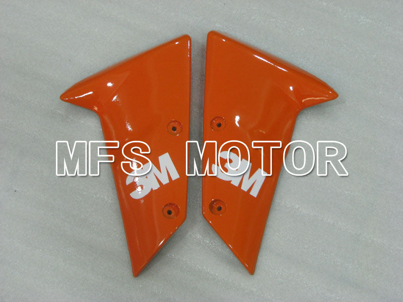 Kawasaki NINJA ZX6R 2005-2006 Injection ABS Fairing - Monster - Black Orange - MFS3792 - Fairings Kit