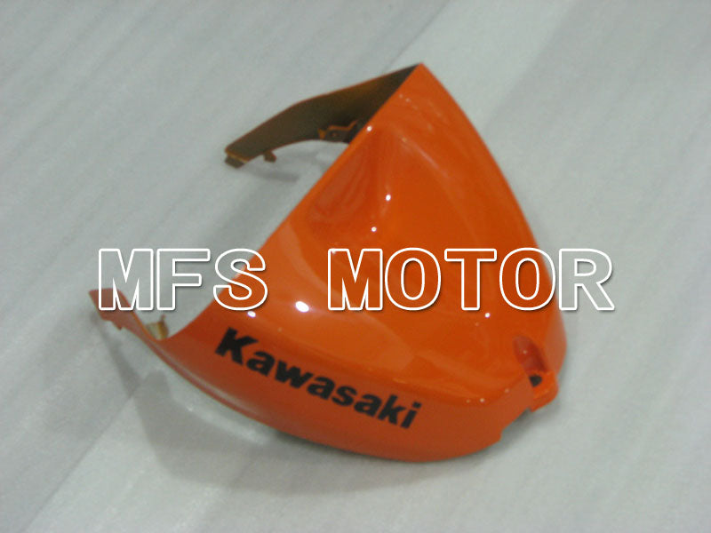 Kawasaki NINJA ZX6R 2005-2006 Injection ABS Fairing - Monster - Black Orange - MFS3792 - Fairings Kit