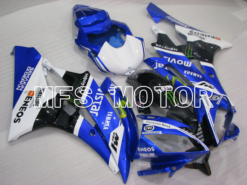 Yamaha YZF-R6 2006-2007 Injection ABS Fairing - Monster - Blue White - MFS3795 - Fairings Kit