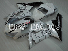 Kawasaki NINJA ZX6R 2005-2006 Injection ABS Fairing - Corona - Black White - MFS3802 - Fairings Kit