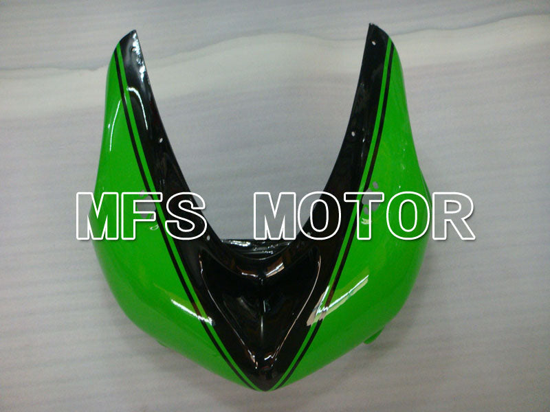 Kawasaki NINJA ZX6R 2005-2006 Injection ABS Fairing - Monster - Black Green - MFS3804 - Fairings Kit