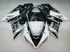 Kawasaki NINJA ZX6R 2005-2006 Injection ABS Fairing - Monster - Black White - MFS3808 - Fairings Kit