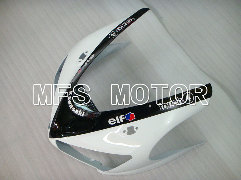 Kawasaki NINJA ZX6R 2005-2006 Injection ABS Fairing - Monster - Black White - MFS3808 - Fairings Kit