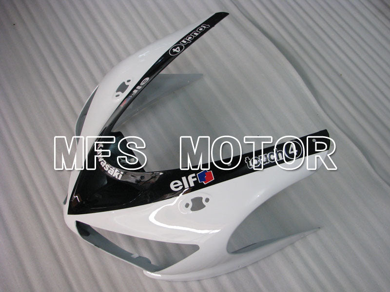 Kawasaki NINJA ZX6R 2005-2006 Injection ABS Fairing - Monster - Black White - MFS3811 - Fairings Kit