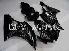 Yamaha YZF-R6 2006-2007 Injection ABS Fairing - Flame - White Black - MFS3820 - Fairings Kit