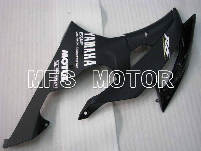 Yamaha YZF-R6 2008-2016 Injection ABS Fairing - Factory Style - Matte Black - MFS3831 - Fairings Kit