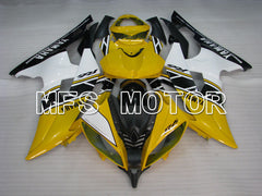Yamaha YZF-R6 2008-2016 Injection ABS Fairing - Factory Style - White Yellow - MFS3833 - Fairings Kit