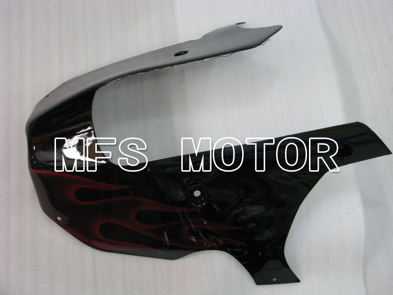 Kawasaki NINJA ZX9R 2000-2001 ABS Fairing - Flame - Black Red - MFS3834 - Fairings Kit