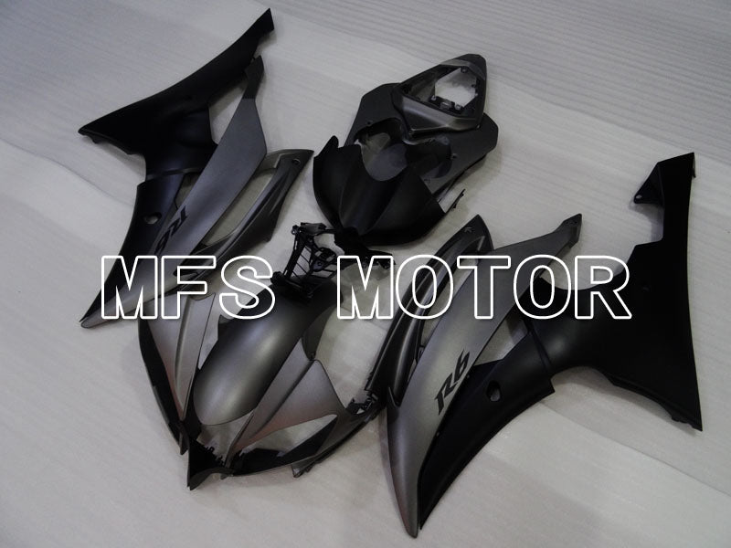 Yamaha YZF-R6 2008-2016 Injection ABS Fairing - Factory Style - Matte Black Gray - MFS3844 - Fairings Kit