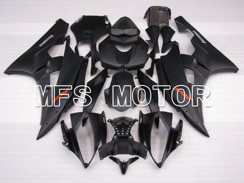 Yamaha YZF-R6 2006-2007 Injection ABS Fairing - Factory Style - Black Matte - MFS3874 - Fairings Kit