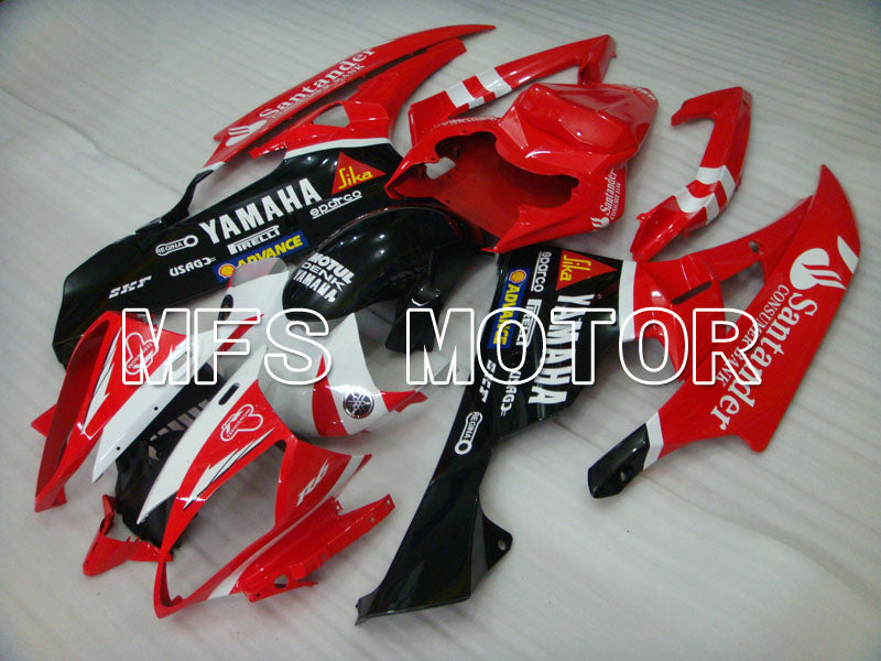 Yamaha YZF-R6 2006-2007 Injection ABS Fairing - Santander - Red Black - MFS3881 - Fairings Kit