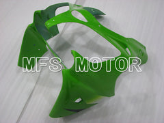 Kawasaki NINJA ZX9R 2002-2003 ABS Fairing - Factory Style - Black Green - MFS3884 - Fairings Kit