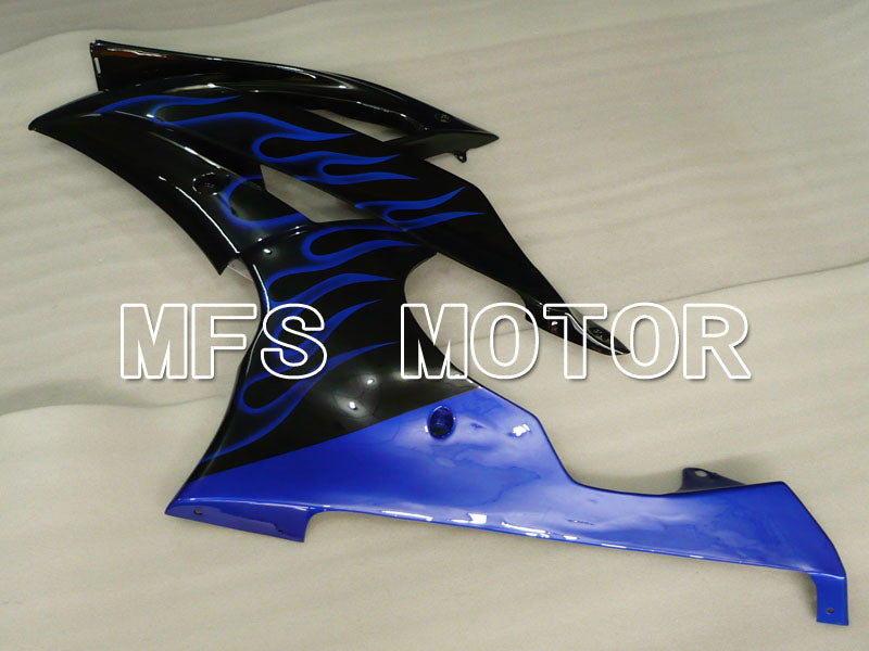 Yamaha YZF-R6 2008-2016 Injection ABS Fairing - Flame - Blue Black - MFS3886 - Fairings Kit