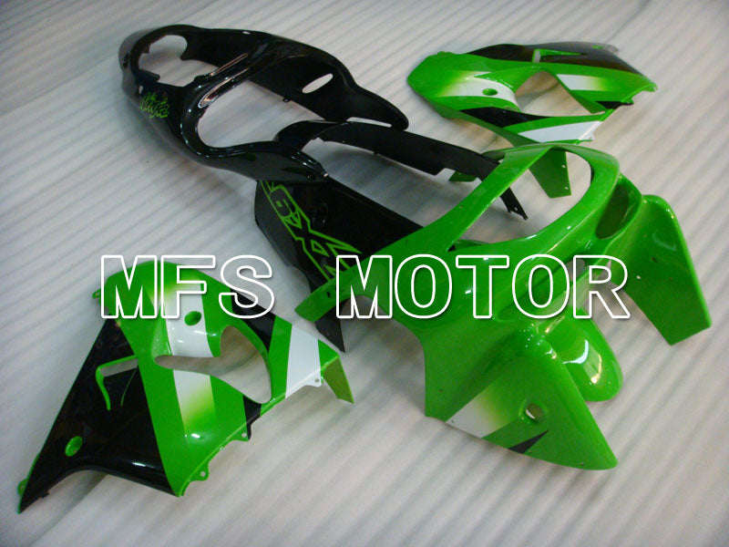 Kawasaki NINJA ZX9R 1998-1999 ABS Fairing - Factory Style - Green Black - MFS3904 - Fairings Kit