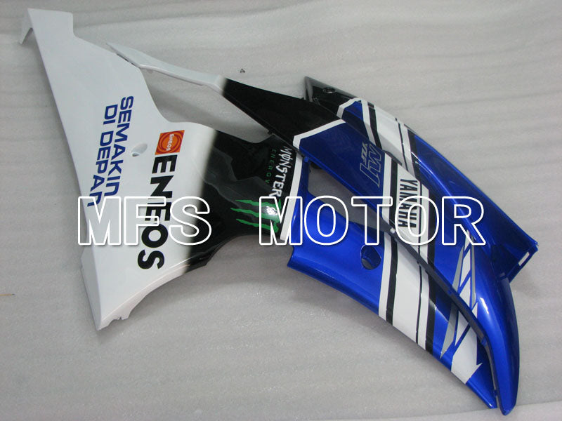 Yamaha YZF-R6 2008-2016 Injection ABS Fairing - Monster - Blue White Black - MFS3927 - Fairings Kit