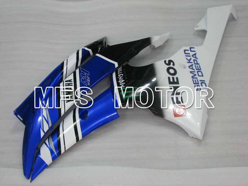 Yamaha YZF-R6 2008-2016 Injection ABS Fairing - Monster - Blue White Black - MFS3927 - Fairings Kit