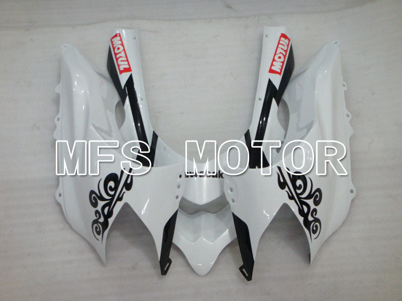 Kawasaki NINJA ZX10R 2004-2005 Injection ABS Fairing - Corona - White - MFS3940 - Fairings Kit