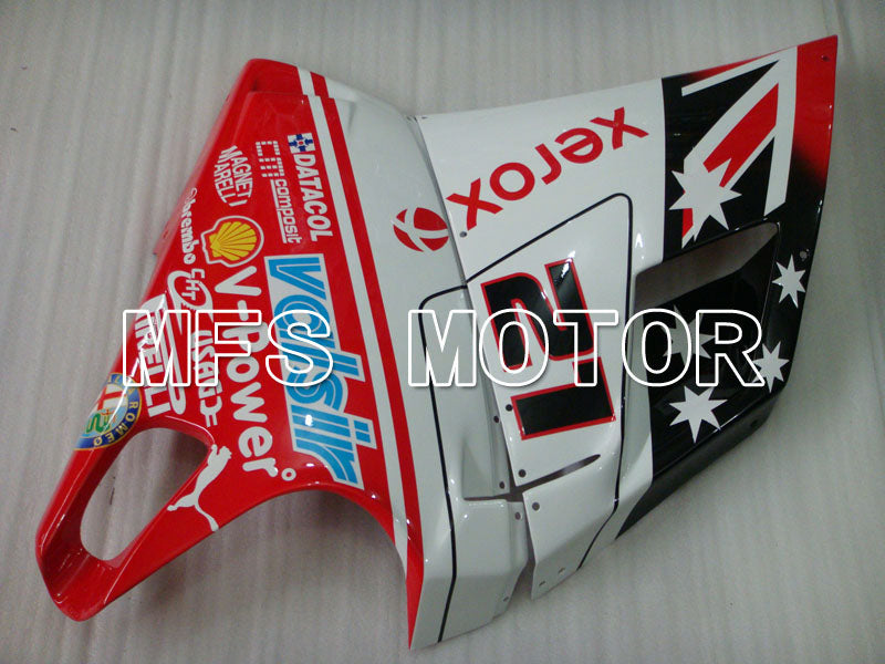 Ducati 748 / 998 / 996 1994-2002 Injection ABS Fairing - Xerox - Red White - MFS3946 - Fairings Kit