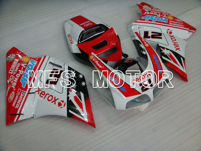 Ducati 748 / 998 / 996 1994-2002 Injection ABS Fairing - Xerox - Red White - MFS3946 - Fairings Kit