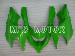 Kawasaki NINJA ZX10R 2004-2005 Injection ABS Fairing - Factory Style - Black Green - MFS3951 - Fairings Kit