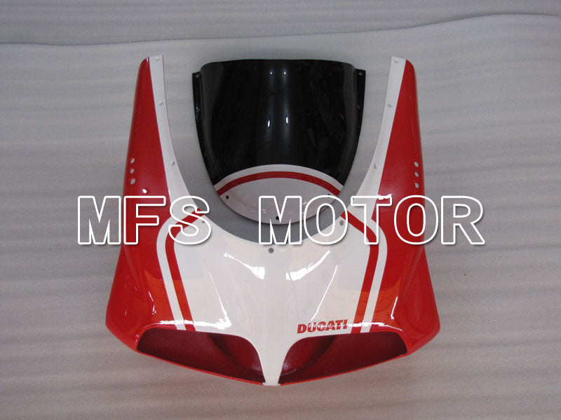 Ducati 748 / 998 / 996 1994-2002 Injection ABS Fairing - Factory Style - Black Red - MFS3953 - Fairings Kit