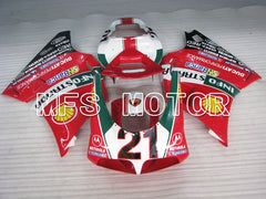 Ducati 748 / 998 / 996 1994-2002 Injection ABS Fairing - INFO STRADA - Red - MFS3962 - Fairings Kit
