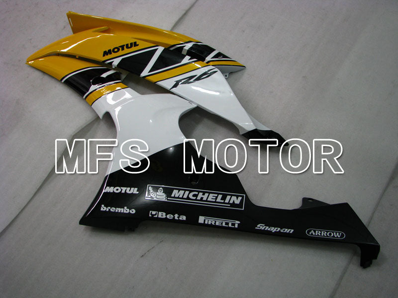 Yamaha YZF-R6 2008-2016 Injection ABS Fairing - Factory Style - White Yellow - MFS3964 - Fairings Kit