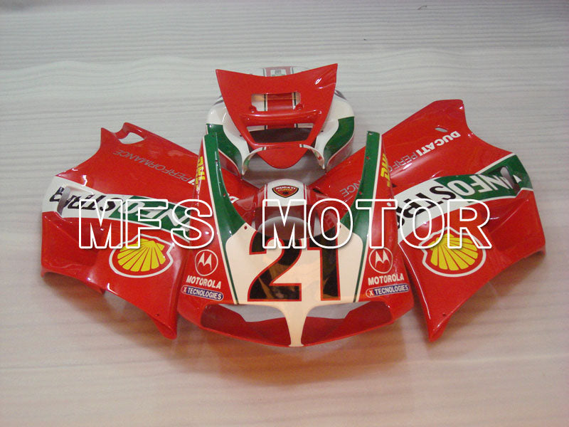 Ducati 748 / 998 / 996 1994-2002 Injection ABS Fairing - INFO STRADA - Red - MFS3972 - Fairings Kit