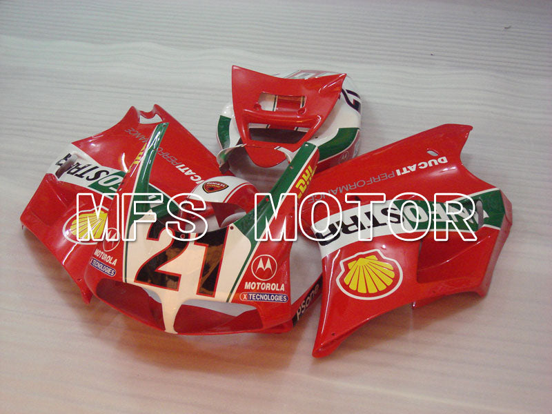 Ducati 748 / 998 / 996 1994-2002 Injection ABS Fairing - INFO STRADA - Red - MFS3972 - Fairings Kit
