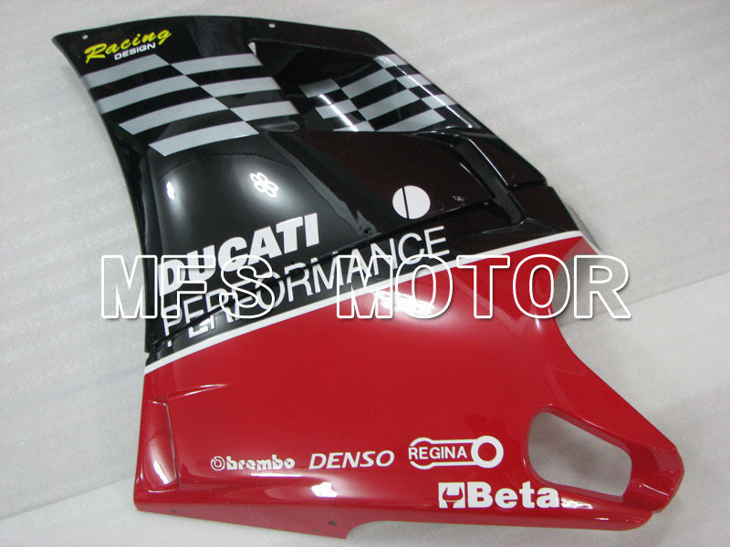 Ducati 748 / 998 / 996 1994-2002 Injection ABS Fairing - Performance - White Black - MFS3984 - Fairings Kit
