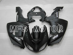 Kawasaki NINJA ZX10R 2006-2007 Injection ABS Fairing - Factory Style - Black - MFS3991 - Fairings Kit