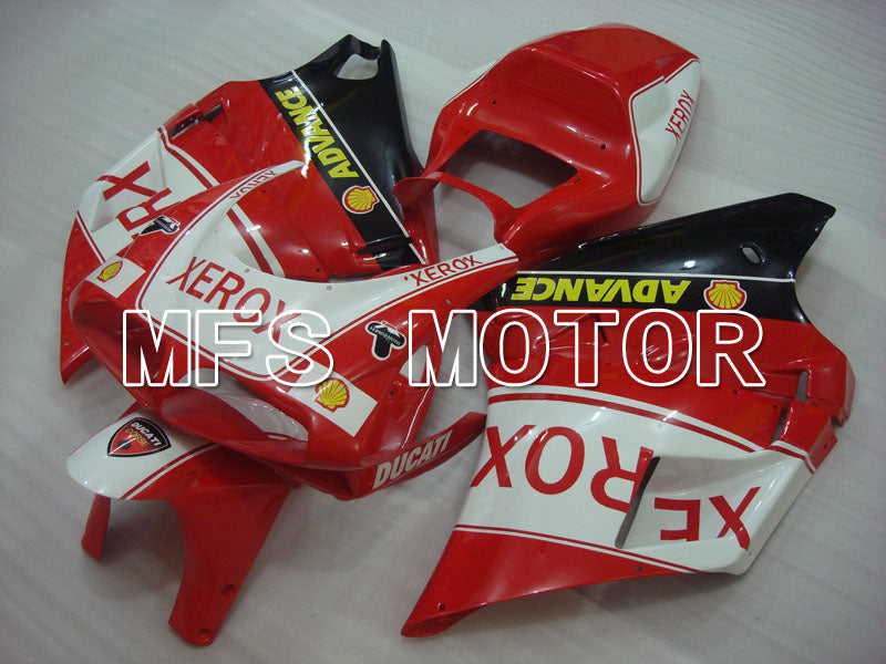 Ducati 916 1994-1998 Injection ABS Fairing - Xerox - Red White - MFS3992 - Fairings Kit