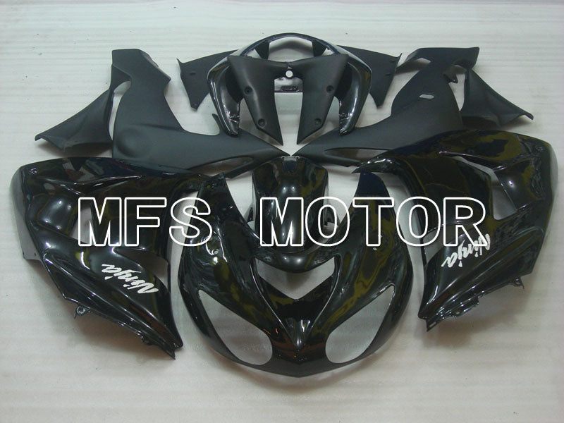 Kawasaki NINJA ZX10R 2006-2007 Injection ABS Fairing - Factory Style - Black - MFS3994 - Fairings Kit