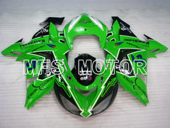 Kawasaki NINJA ZX10R 2006-2007 Injection ABS Fairing - Others - Black Green - MFS3996 - Fairings Kit