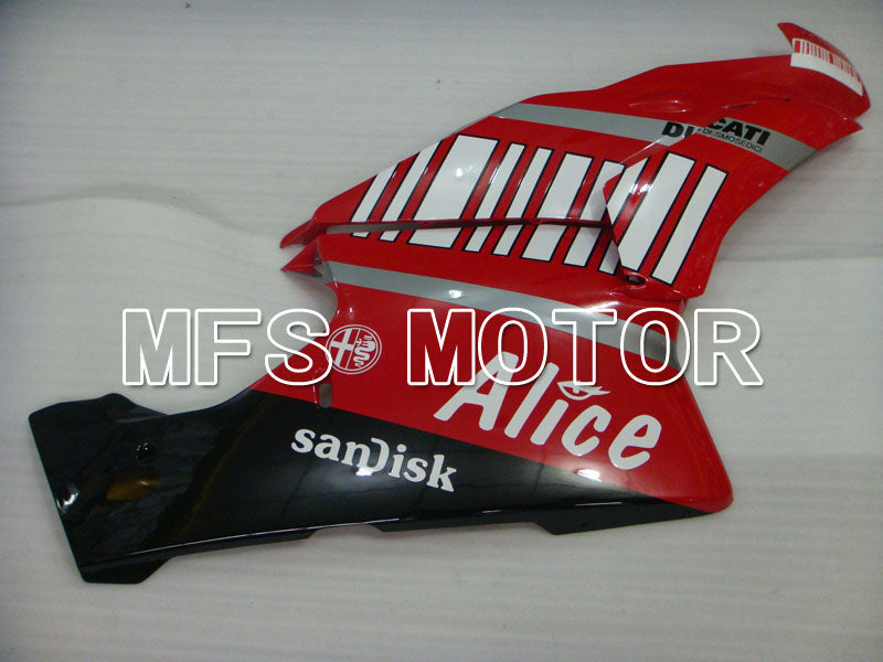 Ducati 749 / 999 2003-2004 Injection ABS Fairing - Alice - Red Black - MFS3998 - Fairings Kit