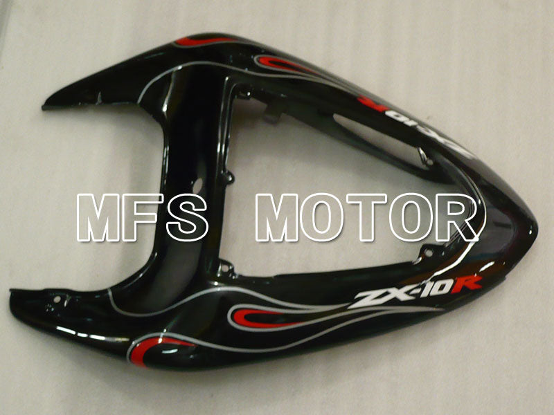 Kawasaki NINJA ZX10R 2006-2007 Injection ABS Fairing - Flame - Black - MFS3999 - Fairings Kit