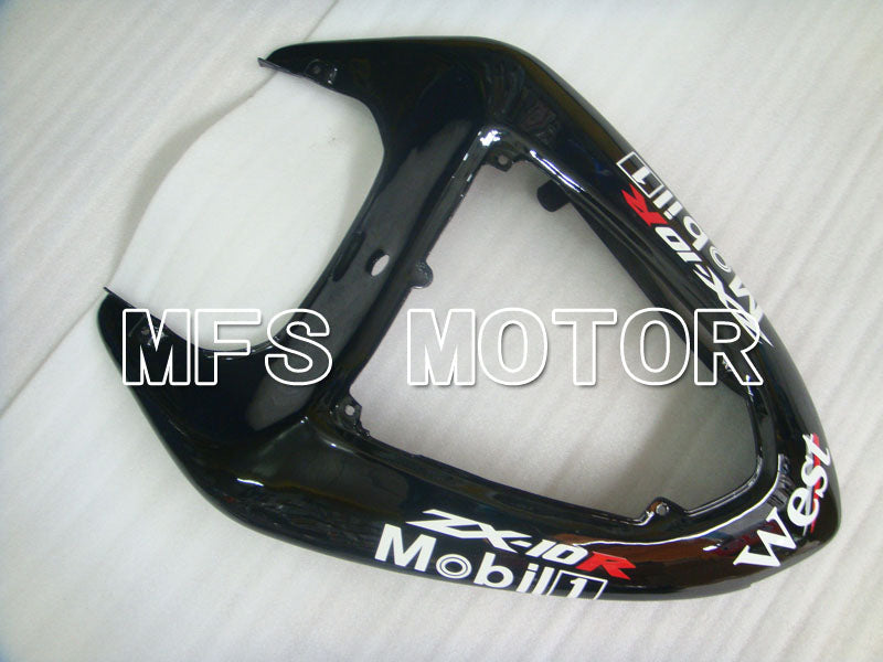 Kawasaki NINJA ZX10R 2006-2007 Injection ABS Fairing - West - Black White - MFS4012 - Fairings Kit