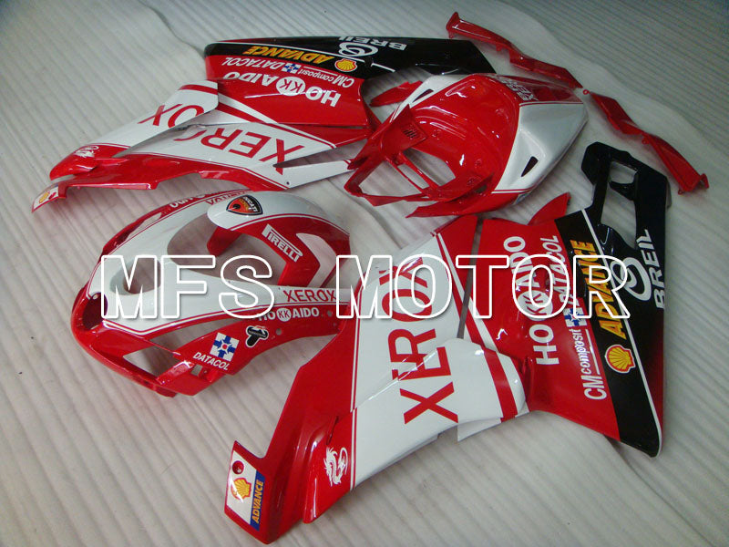 Ducati 749 / 999 2003-2004 Injection ABS Fairing - Xerox - Red White - MFS4014 - Fairings Kit