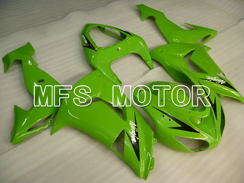 Kawasaki NINJA ZX10R 2006-2007 Injection ABS Fairing - Factory Style - Green - MFS4019 - Fairings Kit